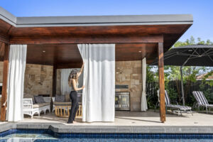 Surf Outdoor Curtain